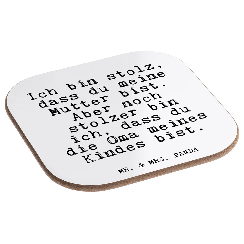 Square coaster Ich bin stolz, dass... glass coasters, gift, presents, breakfast, Coasters, party, gifts, saying, sayings, funny, wisdom, quotes, Glizzer Spell Proverbs Wisdom Quotes Funny Wisdom Words