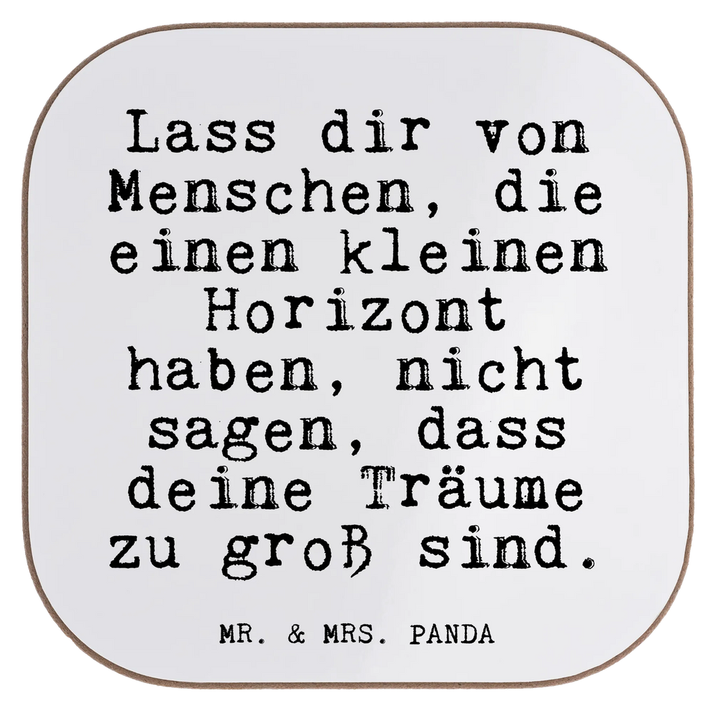 Podkładka Lass dir von Menschen,... Przysłowie, przysłowia, zabawne przysłowia, mądrości, cytaty, prezenty z przysłowiami