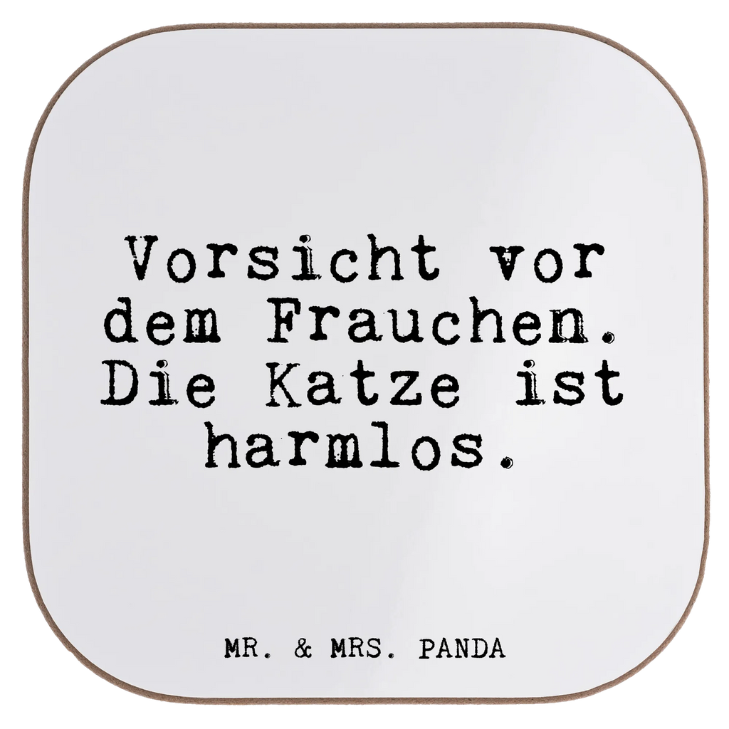 Podkładka Vorsicht vor dem Frauchen.... Przysłowie, przysłowia, zabawne przysłowia, mądrości, cytaty, prezenty z przysłowiami