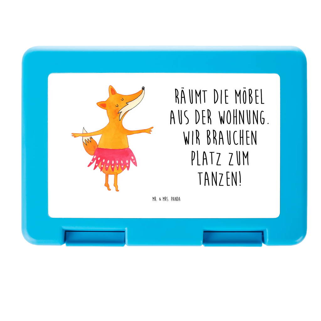 Lunch box Fox ballerina BPA-free, lunch box, snack box, sandwich box, bread box, fox, foxes, forest wildlife, clever as a fox, animal lover, party, invitation, birthday, dancing, ballet, fox saying, ballerina, dancer, vixen