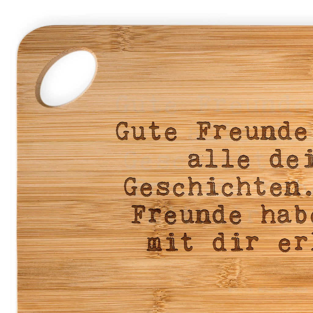 Küchenbrett Gute Freunde kennen alle... Küchenbrett, Holzbrett, Holzbrettchen, Servierbrett, Brett, Schneidebrett, Frühstücksbrett, Hackbrett, Spruch, Sprüche, lustige Sprüche, Weisheiten, Zitate, Spruch Geschenke, Spruch Sprüche Weisheiten Zitate Lustig Weisheit Worte