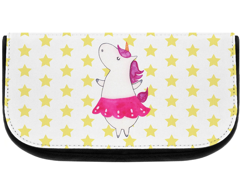 Cosmetics bag unicorn ballerina Cosmetics, Cosmetic bag, Sludge bag, Bag, Toilet bag, Wallet, Mudflap case, Make-up bag, unicorn, unicorns, English, Dancer gift, Einhorn, Ballerina, Unicorn, Flat, Dancing, dancer present, Fun, Party, Celebration