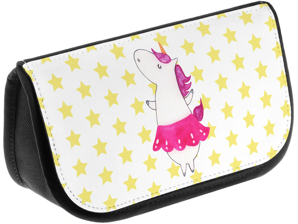 Cosmetics bag unicorn ballerina Cosmetics, Cosmetic bag, Sludge bag, Bag, Toilet bag, Wallet, Mudflap case, Make-up bag, unicorn, unicorns, English, Dancer gift, Einhorn, Ballerina, Unicorn, Flat, Dancing, dancer present, Fun, Party, Celebration