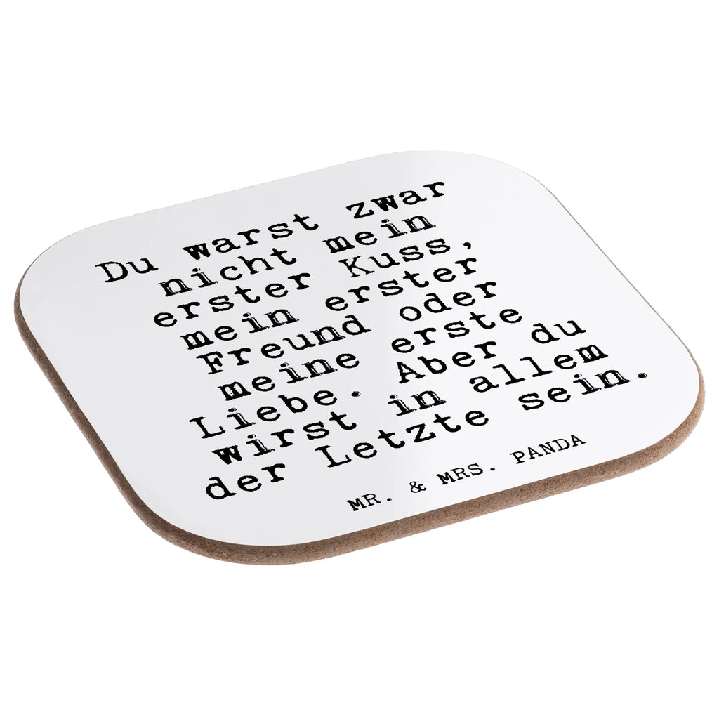 Square coaster Du warst zwar nicht... gifts, Coasters, party, glass coasters, presents, gift, breakfast, saying, sayings, funny, wisdom, quotes, Glizzer Spell Proverbs Wisdom Quotes Funny Wisdom Words