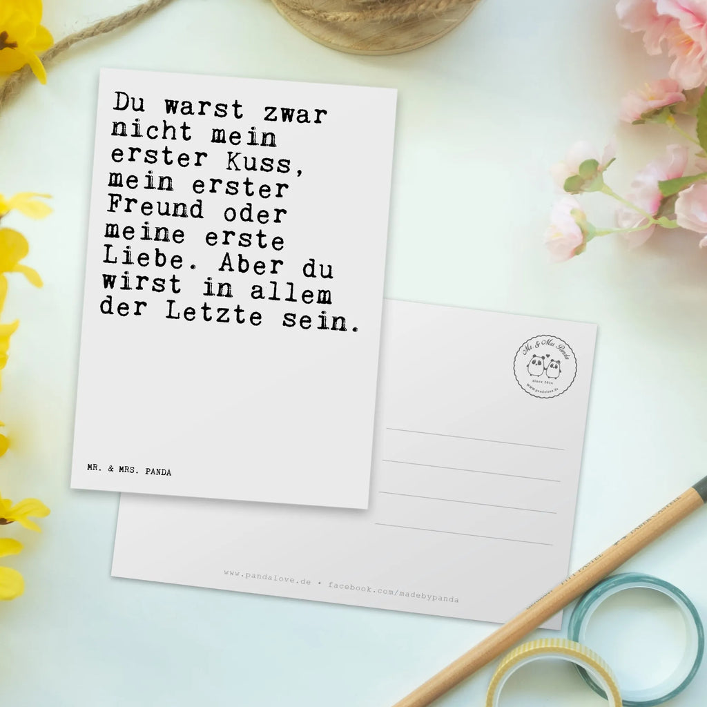 Postcard Du warst zwar nicht... Postkarten, Designkarte, spruchkarte, Ansichtskarten, einzelkarte, Postkarte, Ansichtskarte, Fotokarte, Motivkarte, Grußkarte, Kunstkarten, kunstkarte, bildkarte, Weisheiten, Zitate, Spruch, Spruch Geschenke, Lustige Sprüche, Sprüche, Spruch Sprüche Weisheiten Zitate Lustig Weisheit Worte