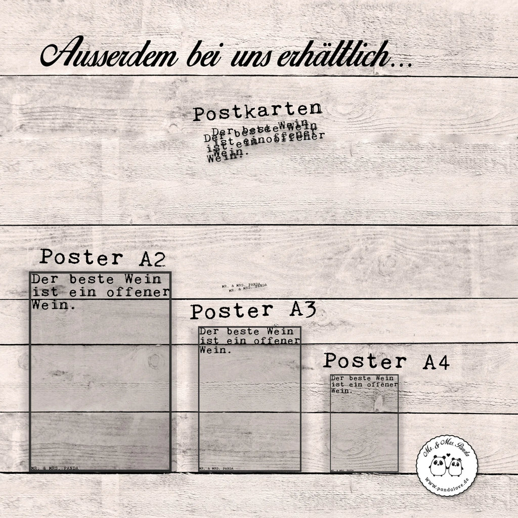 Poster Der beste Wein ist... Bild, Wanddeko, Handgemaltes Poster, Posterdruck, Poster, Kunstdruck, Wanddekoration, Wanddeko Bild, Wandposter, Küchenposter, Kinderposter, Designposter, Raumdekoration, Mr. & Mrs. Panda Poster, Spruch, Sprüche, lustige Sprüche, Weisheiten, Zitate, Spruch Geschenke, Spruch Sprüche Weisheiten Zitate Lustig Weisheit Worte