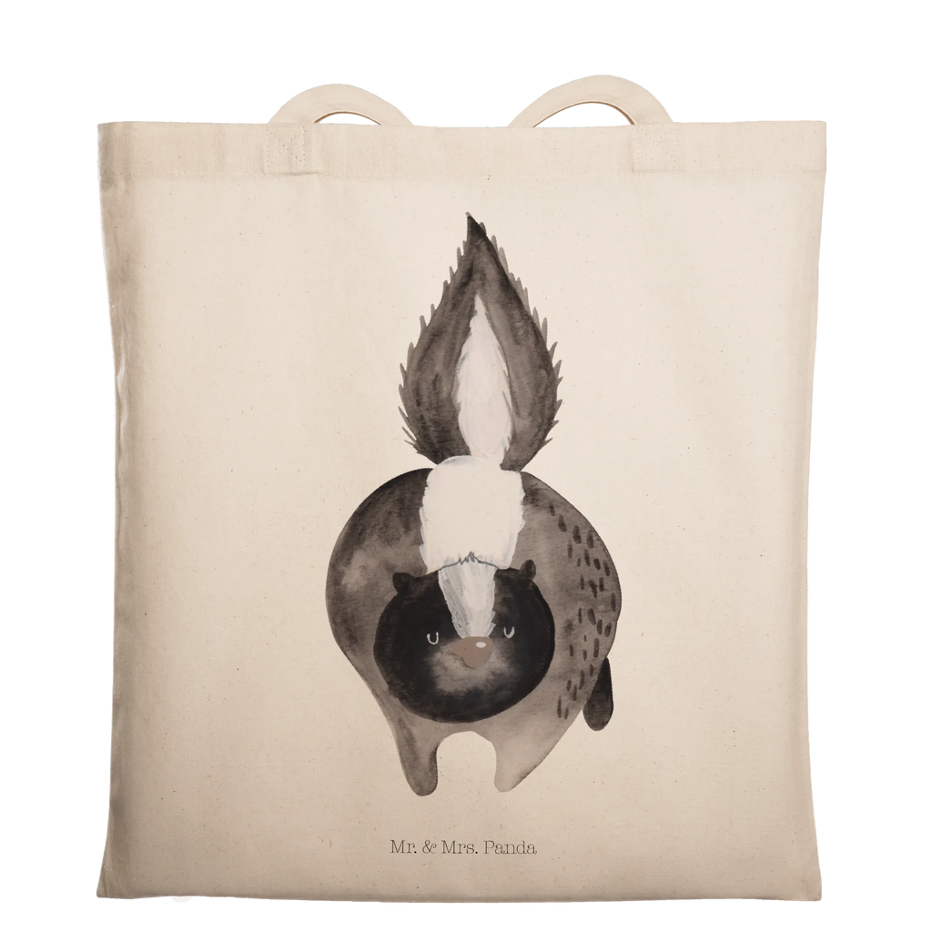 Tote bag skunk attack shopping bag, Carrier bag, shopper, pouch, jute bag, bag, cotton bag, cloth bag, shoulder bag, Skunk, skunk, threatening, stinker, stinky, predator, wild animal, angry