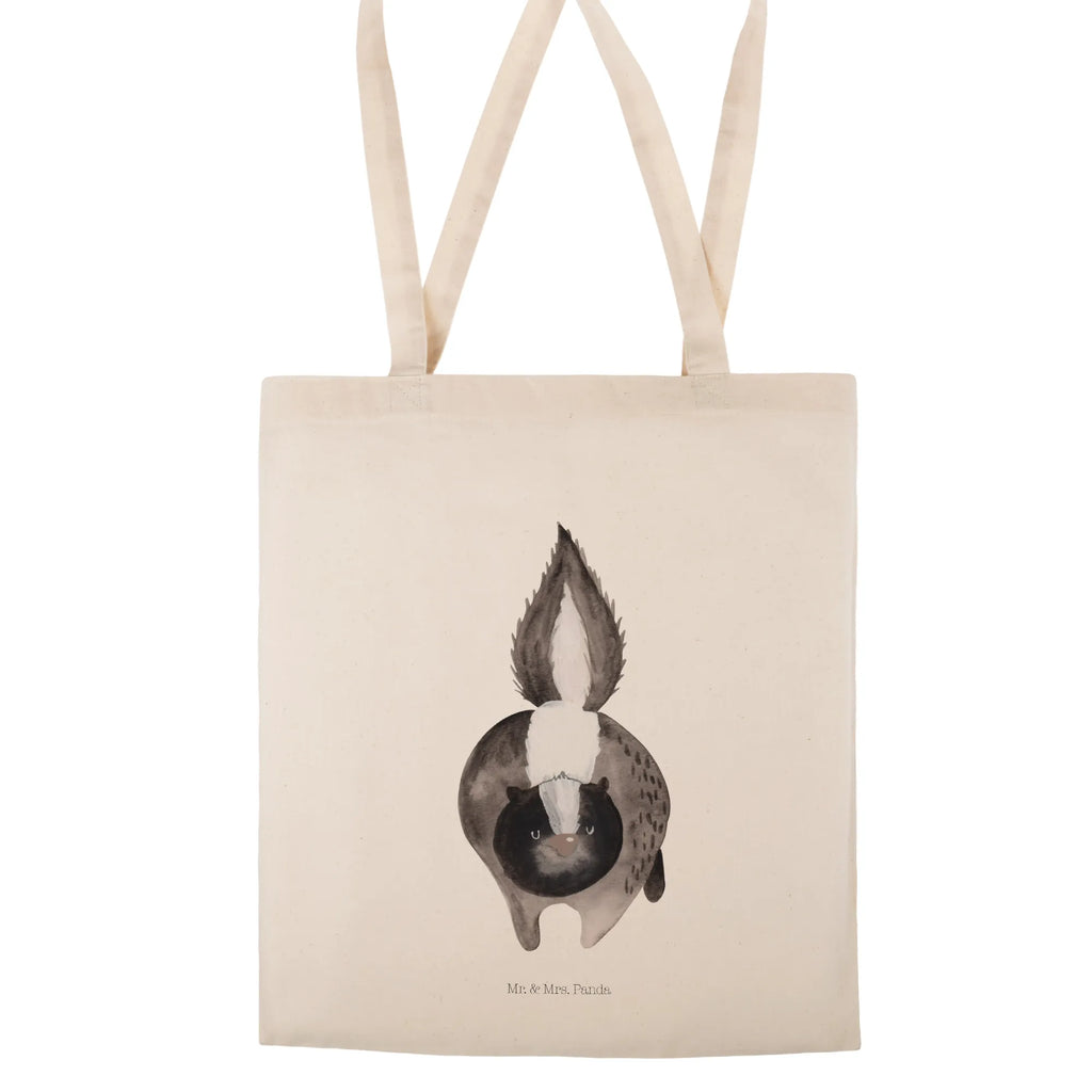 Tote bag skunk attack shopping bag, Carrier bag, shopper, pouch, jute bag, bag, cotton bag, cloth bag, shoulder bag, Skunk, skunk, threatening, stinker, stinky, predator, wild animal, angry