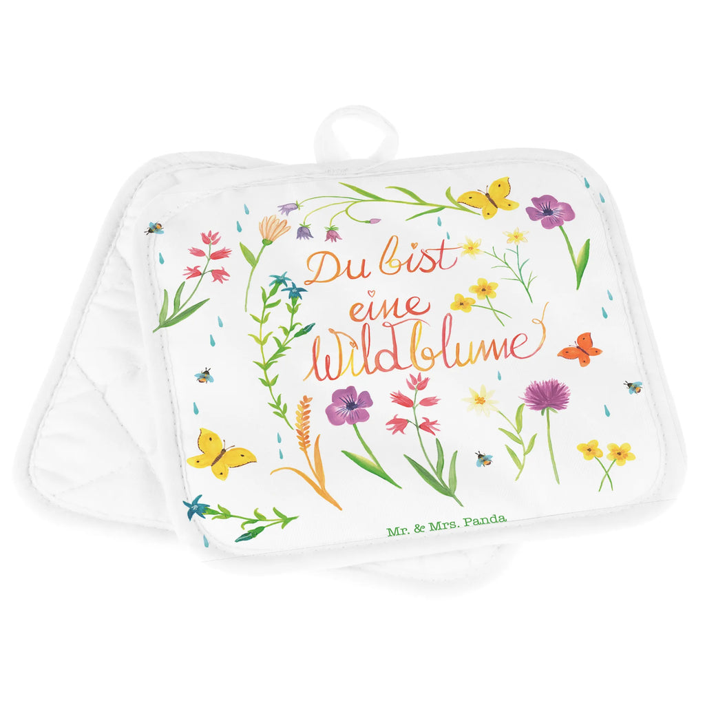 Pot holder You are a wildflower potholders, oven mitts, oven glove, cooking, gloves, oven cloth set, kitchen, set, baking, Nature, joy of life, love, wild flower, wild, gift women, flower motif, compliment, gift girlfriend, anniversary, nature motif, wedding anniversary