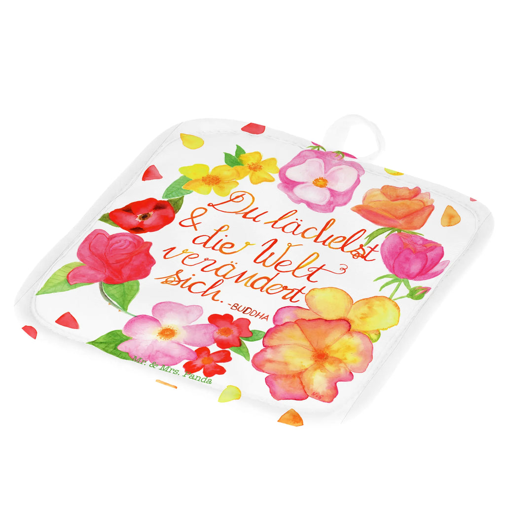 2-elementowy zestaw podkładek pod garnki Uśmiechasz się Dekoracje kwiatowe, dekoracje wiosenne, dekoracje letnie, dekoracja, pozytywna wiadomość, miłośnik natury, na zewnątrz, natura, przygoda