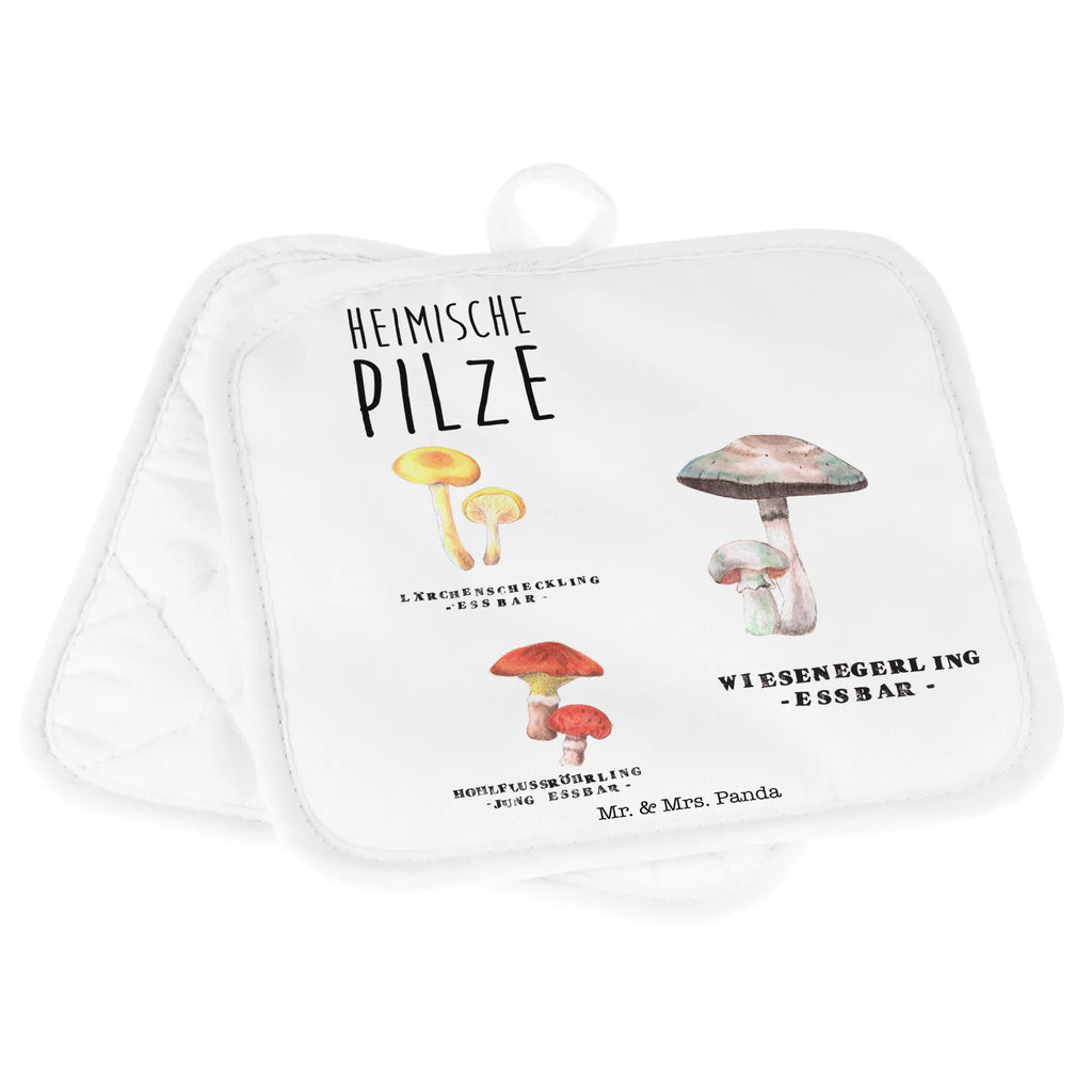 2-elementowy zestaw podkładek pod garnki Rodzime grzyby Dekoracje kwiatowe, dekoracje wiosenne, dekoracje letnie, dekoracja, pozytywna wiadomość, miłośnik natury, na zewnątrz, natura, przygoda