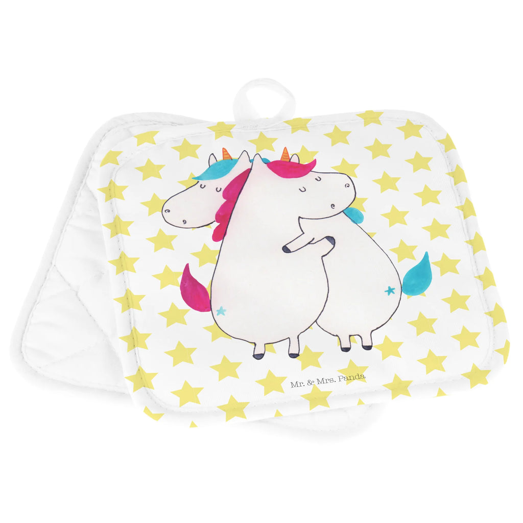 2er Set Topflappen  Einhörner Umarmen Topflappen, Topflappenset, topfhalter, Topflappen Set, Topflappen 2er Set, Topfuntersetzer, Topfhandschuhe, 2er Set Topflappen, Einhörner, Einhorn Deko, Unicorn, Einhorn, Freundin, Sister, Geschwister, Liebe, BFF, Schwester, Freundinnen, Schwestern, Familie