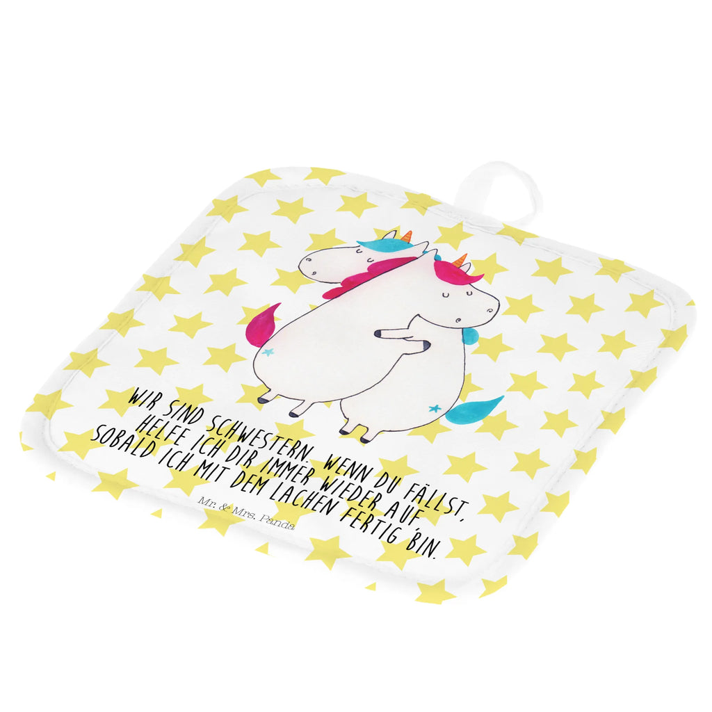 2er Set Topflappen  Einhörner Umarmen Topflappen, Topflappenset, topfhalter, Topflappen Set, Topflappen 2er Set, Topfuntersetzer, Topfhandschuhe, 2er Set Topflappen, Einhörner, Einhorn Deko, Unicorn, Einhorn, Freundin, Sister, Geschwister, Liebe, BFF, Schwester, Freundinnen, Schwestern, Familie