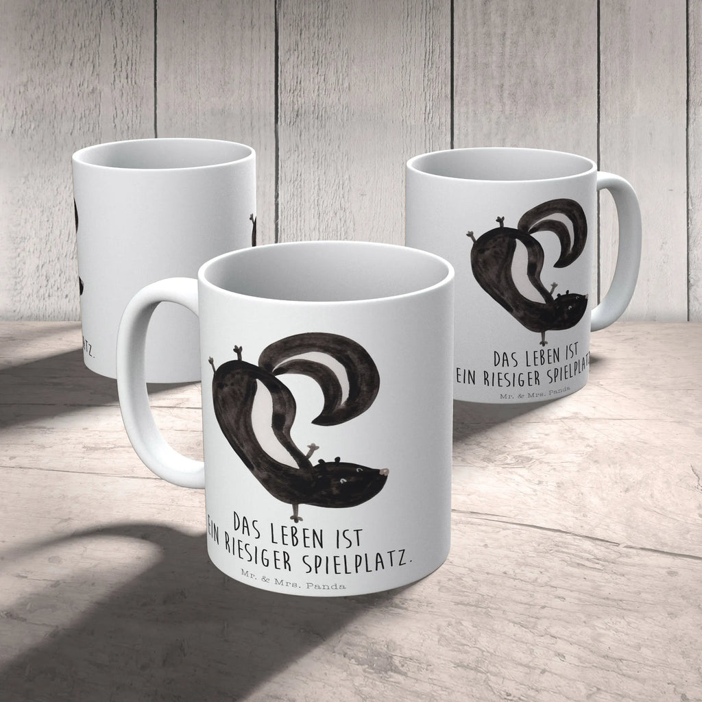 Mug skunk handstand gift mug, porcelain mug, custom mug, ceramic mug, mug, personalized mug, tea mug, coffee mug, latte mug, office mug, novelty mug, mug with quotes, mug with designs, Skunk, child, wild animal, skunk, predator, playful, stink, playground