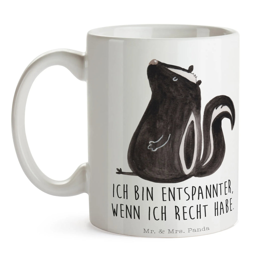 Kubek skunks siedzenie haferl, schöne tasse, Becher, Dekotasse, Kakaotasse, Frühstücksbecher, Trinktasse, kaffeebecher bedruckt, Designtasse, Henkeltasse, Tasse mit Spruch, tasse für büro, Tasse, Kaffeetasse, Teebecher, Teepott, Bürobecher, Geschenktasse, Kaffeebecher, kaffeetasse keramik, Frühstückstasse, Mug, Pott, Bedruckte Tasse, Keramikbecher, hochwertige tasse, kaffeetasse bedruckt, milchkaffeetasse, Sprüchetasse, design tasse, Kaffeepott, Trinkbecher, Keramiktasse, statement tasse, heißgetränkebecher, kaffeebecher keramik, tasse für kaffee, Henkelbecher, Motivtasse, Bürotasse, Tasse mit Motiv, Coffee Mug, Teetasse, Skunk, Stinktier, Stinker, Büro, Raubtier, Wildtier, Stinki, Recht, Besserwisser, Spruch