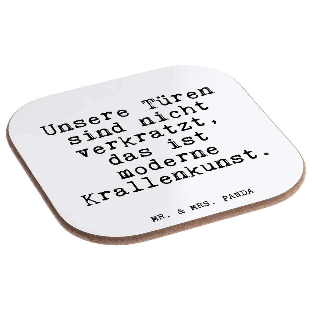 Quadratische Untersetzer Fun Talk Unsere Türen sind nicht verkratzt, das ist moderne Krallenkunst. Untersetzer Holz, Tassen Untersetzer, Getränkeuntersetzer, Glasuntersetzer, Untersetzer aus Holz, Untersetzer für Gläser, Untersetzer Gläser, Bierdeckel, Untersetzer Design, Untersetzer, Korkuntersetzer, Holzuntersetzer, Spruch, Sprüche, lustige Sprüche, Weisheiten, Zitate, Spruch Geschenke, Glizer Spruch Sprüche Weisheiten Zitate Lustig Weisheit Worte