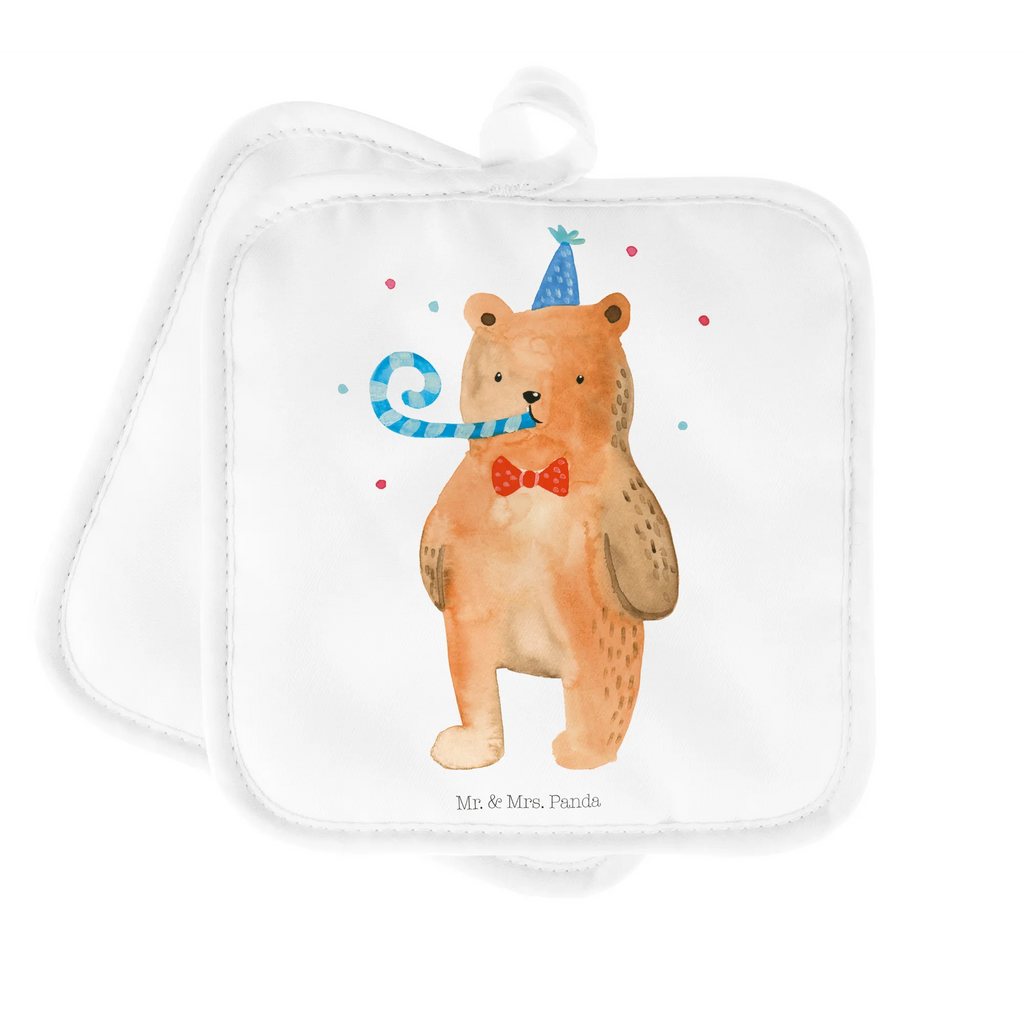 2-elementowy zestaw podkładek pod garnki Niedźwiedź urodziny Niedźwiedź, Miś, Pluszowy miś
