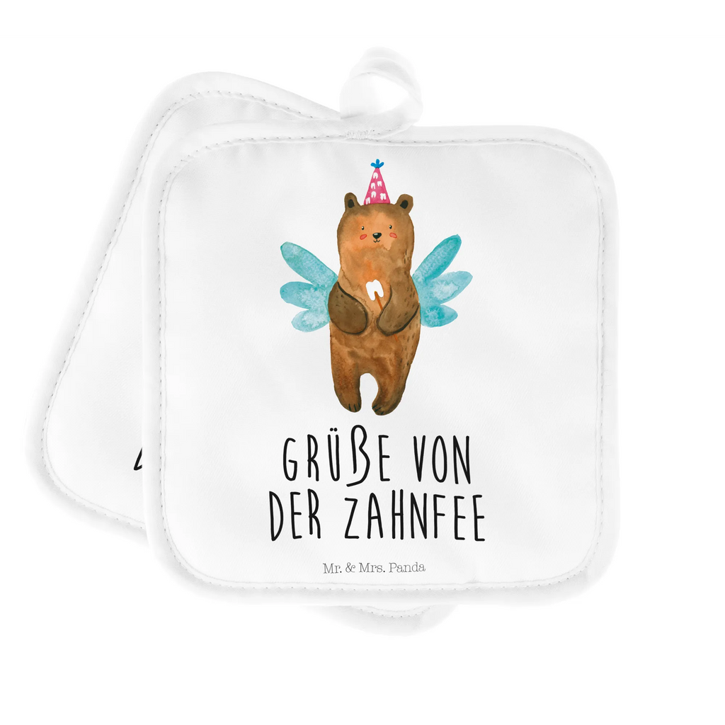 2er Set Topflappen  Bär Zahnfee Topflappen 2er Set, Topflappen Set, Topflappenset, Topfhandschuhe, Topflappen, topfhalter, Topfuntersetzer, 2er Set Topflappen, Bär, Teddy, Teddybär, Milchzahn, Fee, Zahnfee, Erster Zahn