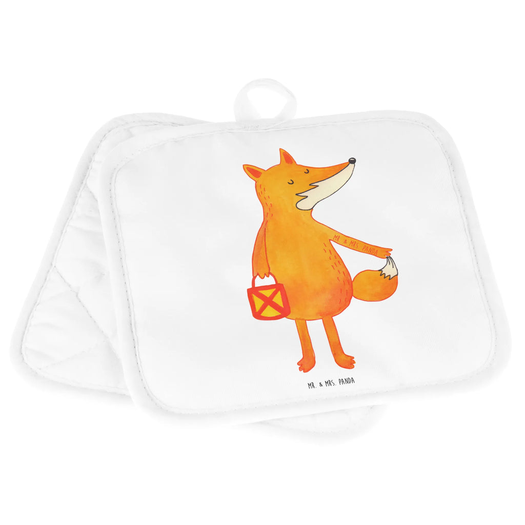 2er Set Topflappen  Fuchs Laterne topfhalter, Topfuntersetzer, 2er Set Topflappen, Topflappen, Topflappenset, Topflappen Set, Topfhandschuhe, Topflappen 2er Set, Fuchs, Füchse, Laternenumzug, Liebeskummer Spruch, Aufmuntern, Spruch Trösten, Cäsar Otto Hugo Flaischlen, Sankt Martin, Laterne