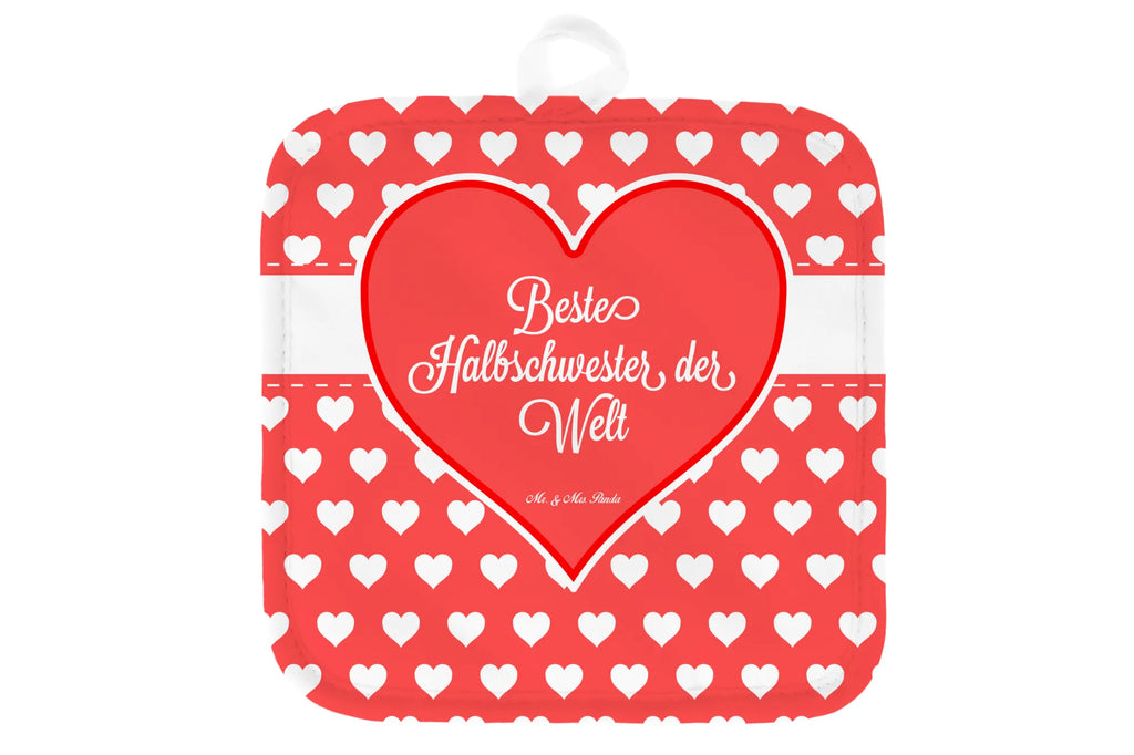 2-elementowy zestaw podkładek pod garnki Halbschwester Schöne Topflappen, Topflappen, Topfuntersetzer, Topfhandschuh, Topflappen 2er Set, Topflappen Set, Topflappen mit Spruch, Ofenhandschuh, Topflappenset, Topflappen lustig, Topfhandschuhe, Ofenhandschuhe, Herz Liebe Verliebt Dankeschön Geburtstag Bester Beste Bedanken
