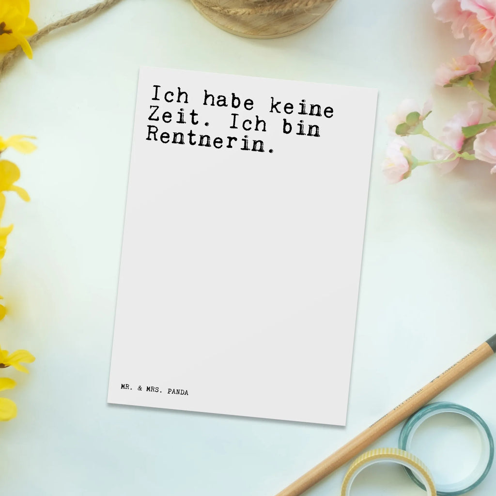 Pocztówka Ich habe keine Zeit.... Ansichtskarten, Ansichtskarte, Postkarte, Einladung, Einladung Geburtstag, Karte, Dankeskarte, Einladungskarte, Grußkarte, Geschenkkarte, Einladungskarten Geburtstag, Geburtstagskarte, Spruch, Sprüche, lustige Sprüche, Weisheiten, Zitate, Spruch Geschenke, Spruch Sprüche Weisheiten Zitate Lustig Weisheit Worte
