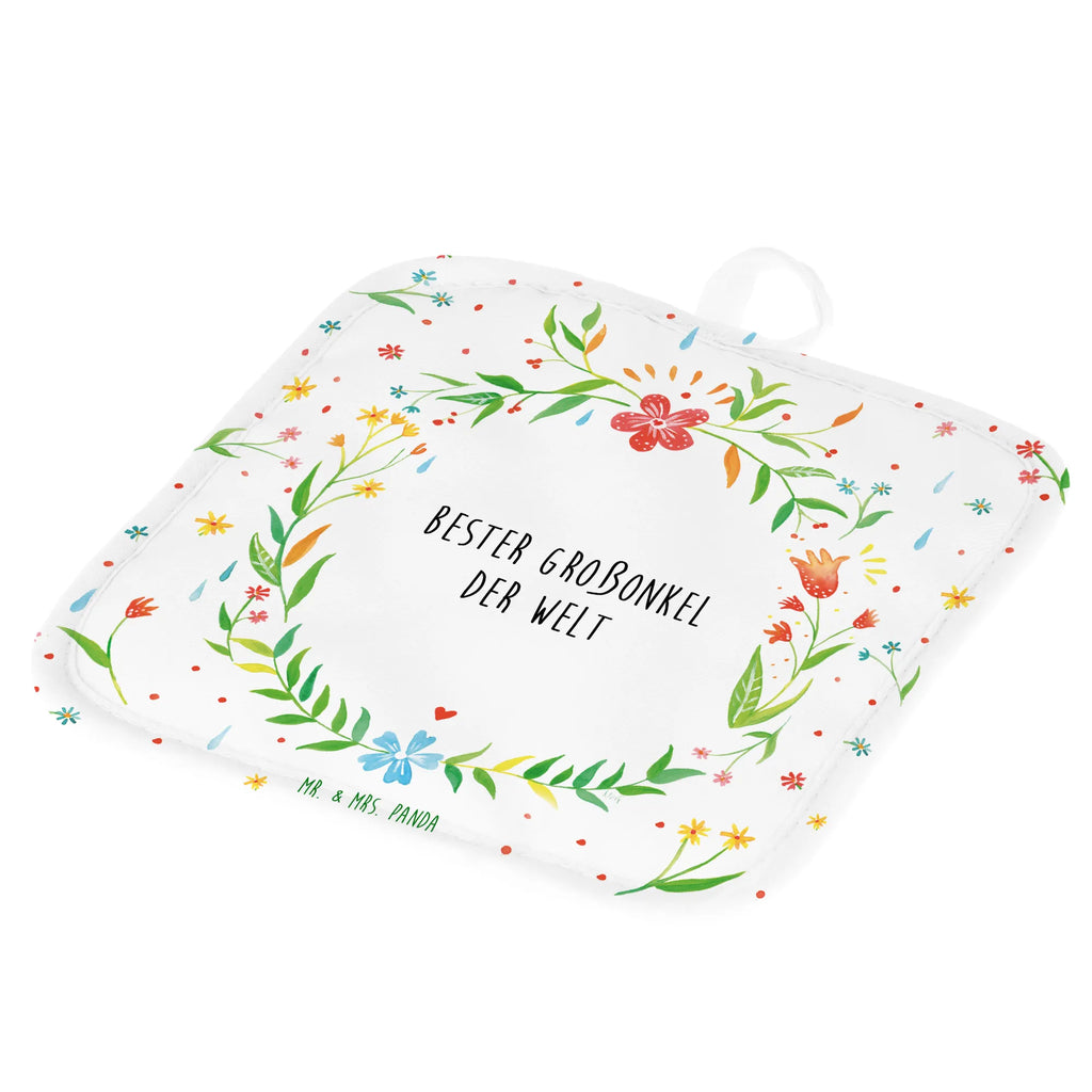 Pot holder Großonkel oven glove, baking, oven cloth set, oven mitts, kitchen, set, cooking, potholders, gloves, flower love sea of flowers flower meadow