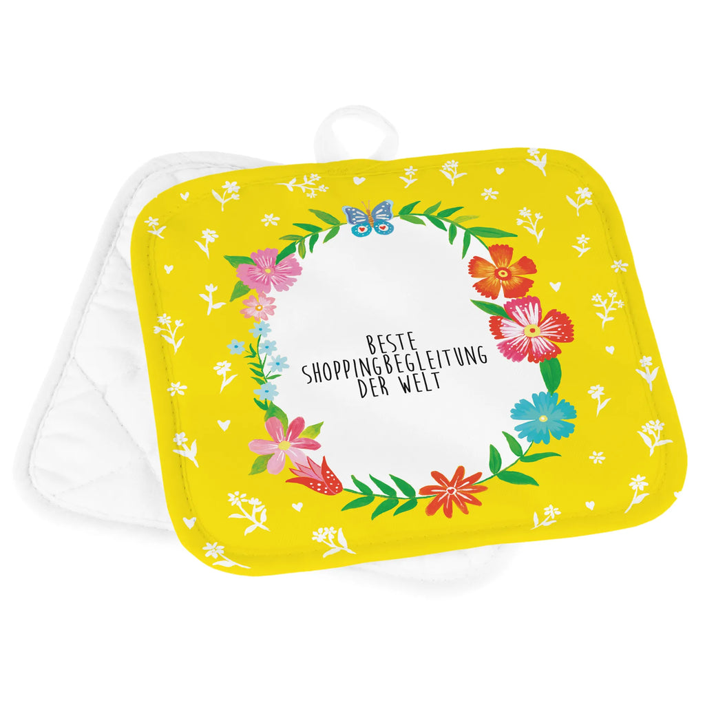 Pot holder Shoppingbegleitung baking, oven mitts, kitchen, oven glove, gloves, potholders, set, oven cloth set, cooking, Flowers Love Flower