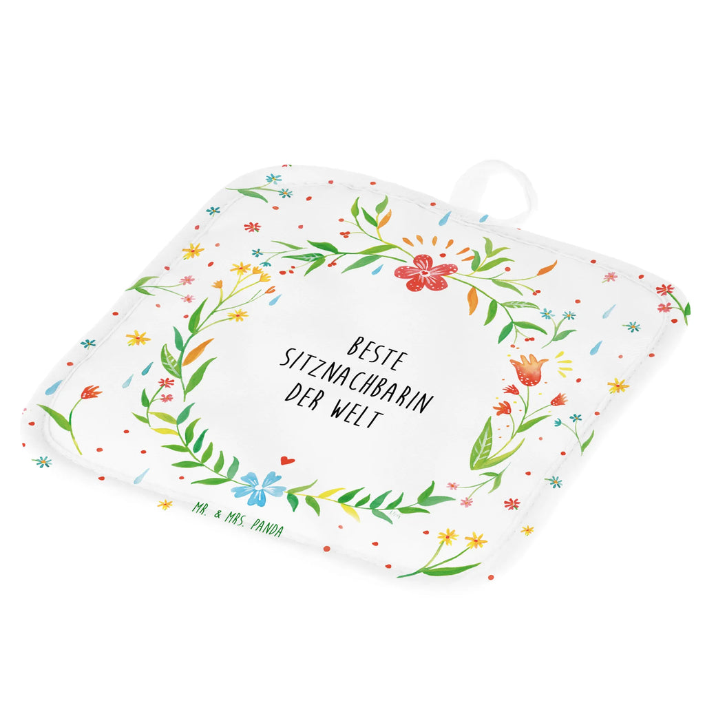 2-elementowy zestaw podkładek pod garnki Sitznachbarin Topflappen lustig, Topflappen, Topfhandschuhe, Topflappen 2er Set, Topflappen mit Spruch, Ofenhandschuhe, Schöne Topflappen, Topfhandschuh, Topflappenset, Topflappen Set, Ofenhandschuh, Topfuntersetzer, Geschenk