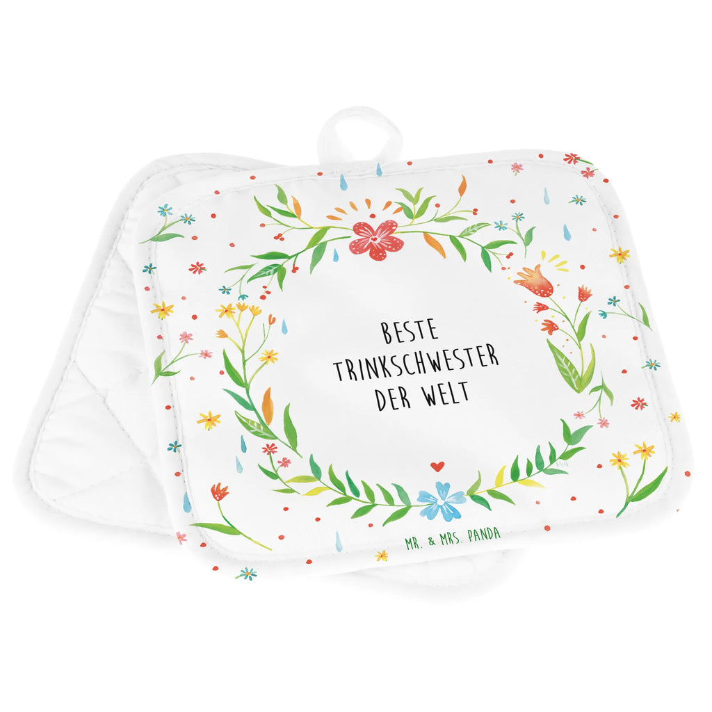 Pot holder Trinkschwester Topflappen 2er Set, Ofenhandschuh, Topflappen Set, Schöne Topflappen, Topflappen, Topfuntersetzer, Topflappen lustig, Topflappen mit Spruch, Topfhandschuh, Topfhandschuhe, Ofenhandschuhe, Topflappenset, Geschenk