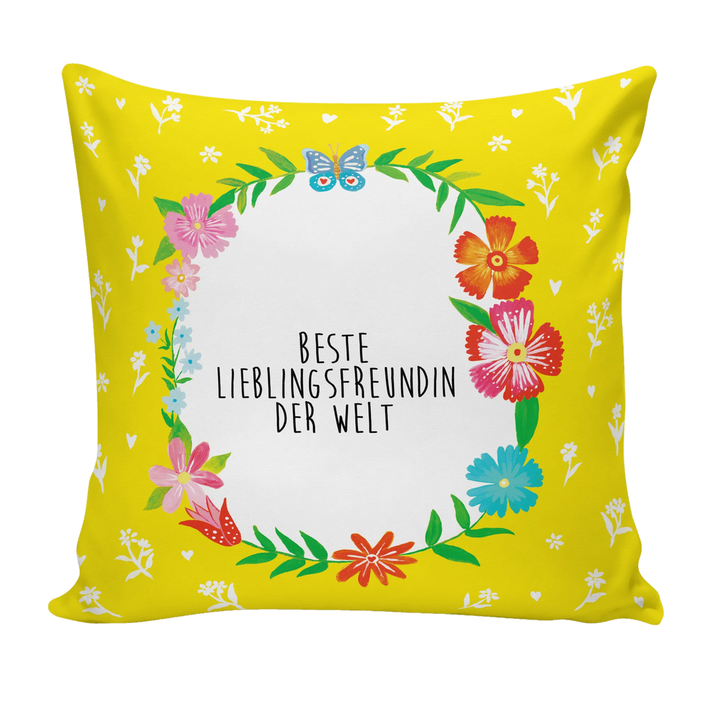 Cushion Lieblingsfreundin bedroom, pillows, Pillow, pad, cushion, couch, settee, 40 x 40, bed, fluffy, sofa, 40x40, pillow case, soft, Flowers Love Flower