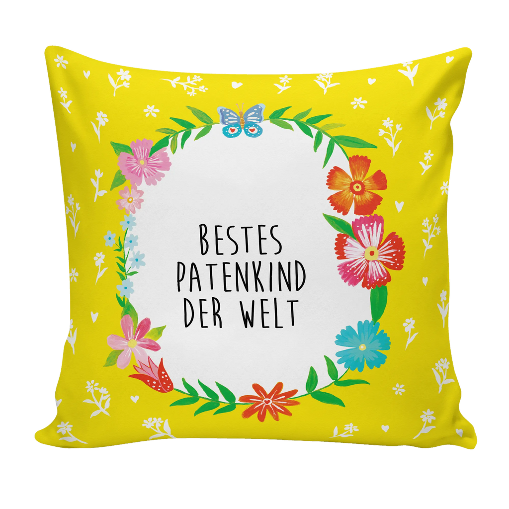 Cushion Patenkind bed, pad, 40x40, couch, cushion, 40 x 40, bedroom, sofa, soft, pillow case, settee, Pillow, pillows, fluffy, Flowers Love Flower