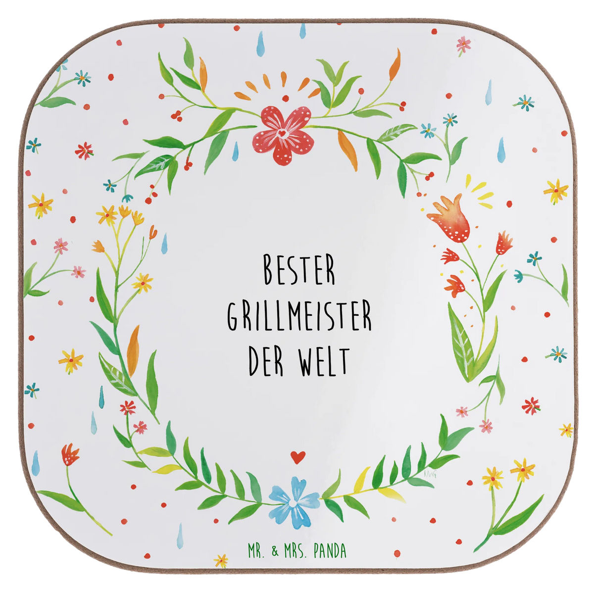 Square coaster Grillmeister