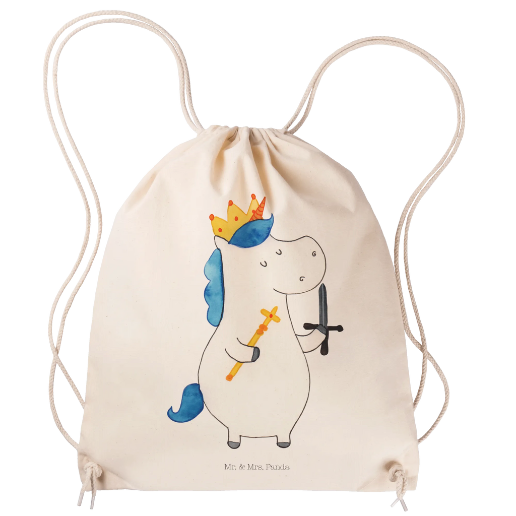 Drawstring bag unicorn king with sword jute bag, sports bag, carrier bag, bag, gym bag, hipster, unicorn, unicorns, Crown, gift boyfriend, sword, Chancellor, Prosecco, Unicorn, Ruler, Emperor, King, present boy, President, Princess