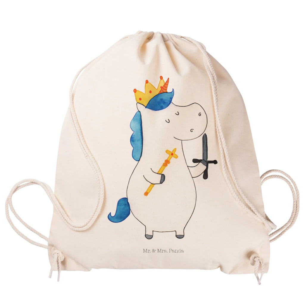Drawstring bag unicorn king with sword jute bag, sports bag, carrier bag, bag, gym bag, hipster, unicorn, unicorns, Crown, gift boyfriend, sword, Chancellor, Prosecco, Unicorn, Ruler, Emperor, King, present boy, President, Princess
