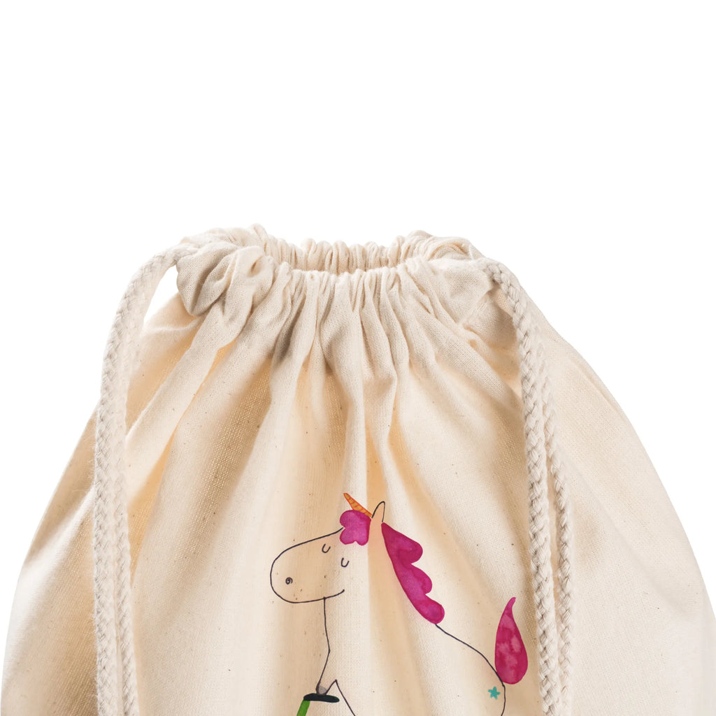 Drawstring bag unicorn cyclist jute bag, sports bag, bag, gym bag, carrier bag, hipster, unicorn, unicorns, confetti, bike, luxury problem, fairy dust, grief, present, wheel, love affliction, cycling, cyclist gift