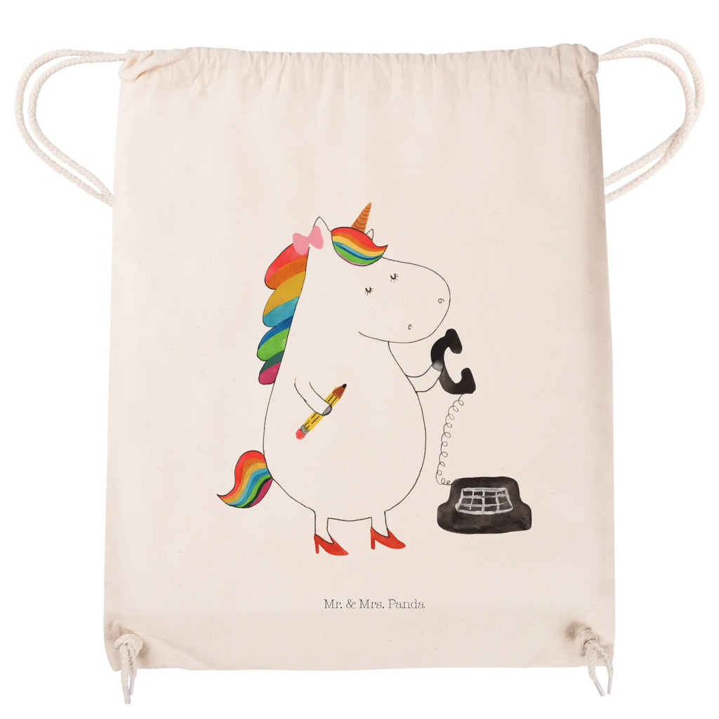 Drawstring bag unicorn secretary sports bag, bag, carrier bag, jute bag, gym bag, hipster, unicorn, unicorns, Secretary, office help, office worker, tax office, office, secretary present, gift colleg, attorney