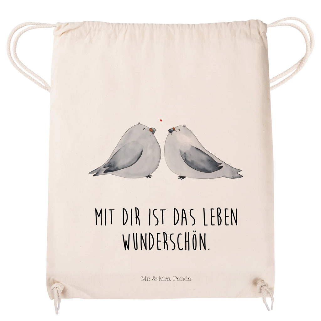 Drawstring bag Turtledoves in love sports bag, jute bag, gym bag, hipster, carrier bag, bag, Love, Loving, Two, Together, Marriage, Engagement, Proposal of marriage, Love gift, gift for her, gift for him, anniversary gift, Partner, Married, Doves, Turtledove, In love, Gift Friend, Friend, Turtle doves, Proof of love, Engaged, Girlfriend, Gift Girlfriend, Wedding anniversary, Gift Wedding, Anniversary