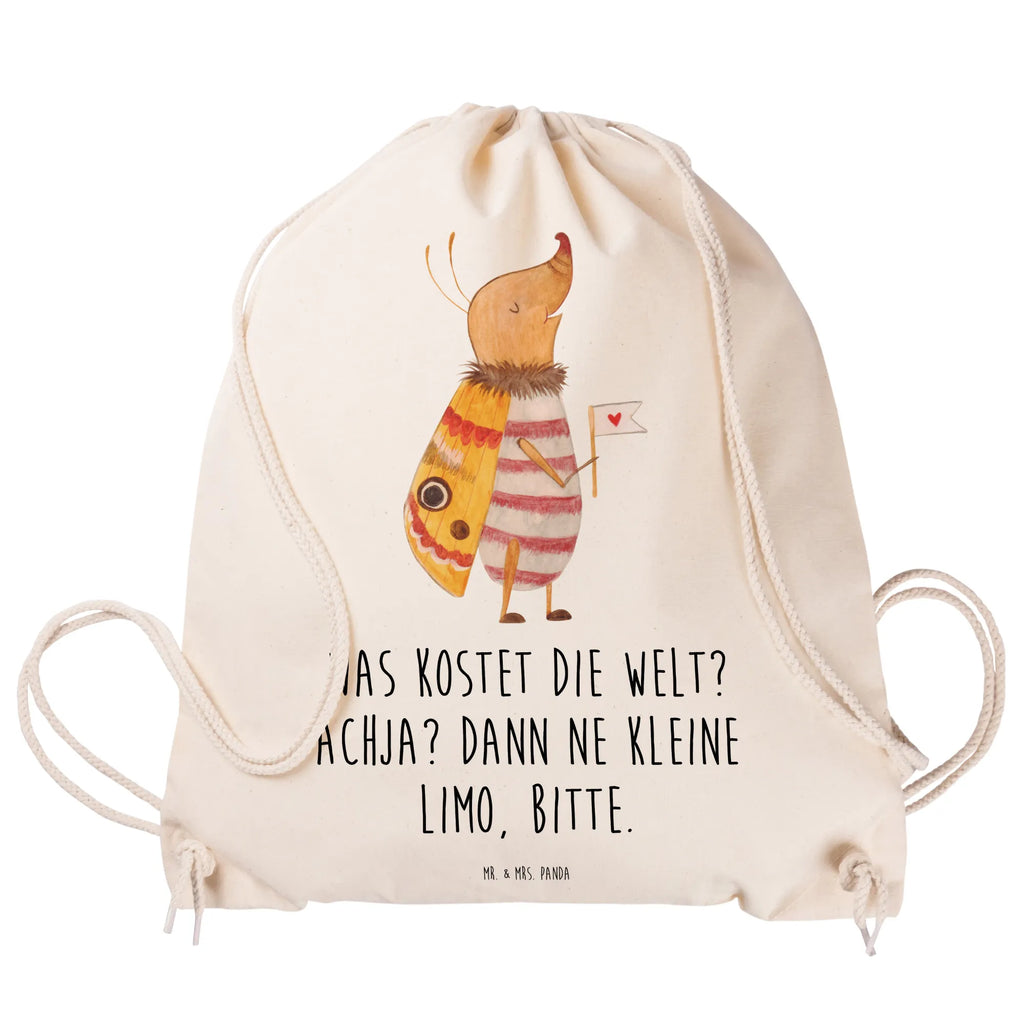 Drawstring bag Moth flag gym bag, sports bag, bag, jute bag, carrier bag, hipster, small animals, cute, funny, cute animal motives, hand drawn, small world, funny sayings, good mood, happy, gifts, gift ideas, special gifts, animal lover, card, Saying funny, Moth, Kitchen decoration, Beetle, How much does the world cost