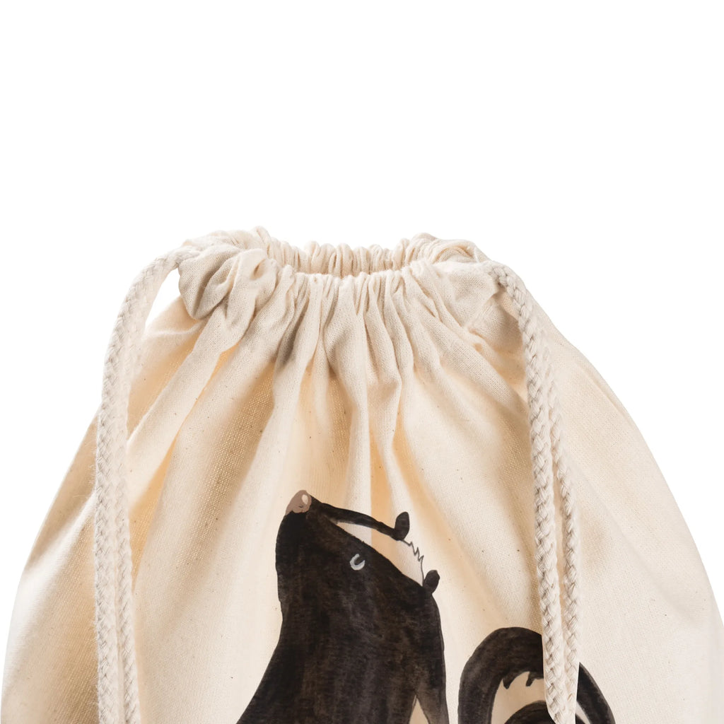 Drawstring bag skunk Sit sports bag, gym bag, jute bag, bag, hipster, carrier bag, Skunk, wild animal, stinker, stinky, office, law, slogan, skunk, know-it-all, predator