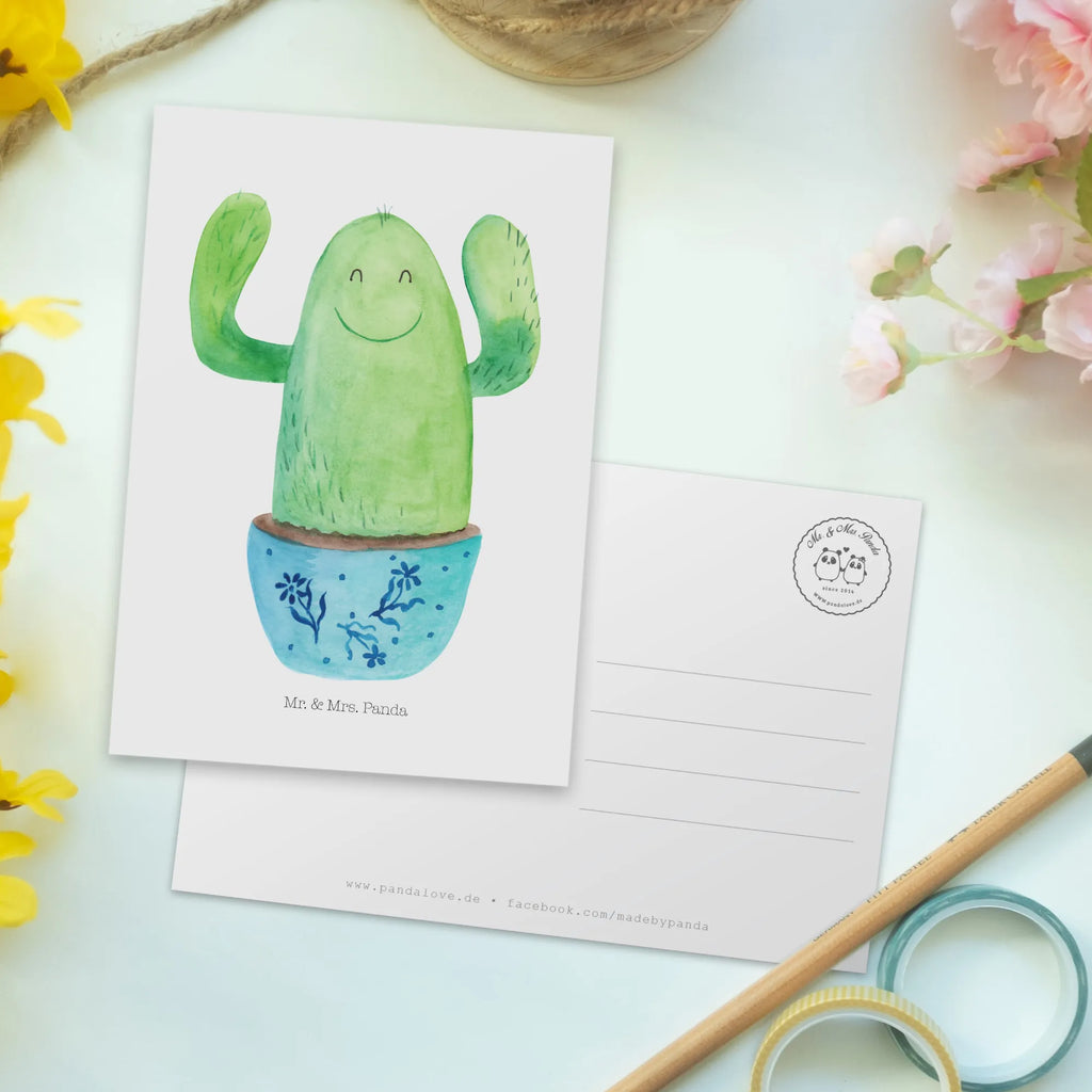 Postcard cactus happy Einladungskarte, Ansichtskarten, Geschenkkarte, Karte, Einladung Geburtstag, Einladungskarten Geburtstag, Ansichtskarte, Dankeskarte, Grußkarte, Einladung, Geburtstagskarte, Postkarte, Kaktus, Kakteen, Kollegin, Neustart, Kollege, Ausbildung, Motivation, Freundin, Büroalltag, Familie, Spruch, lustig, Mutter, Kindersicherung, Büro