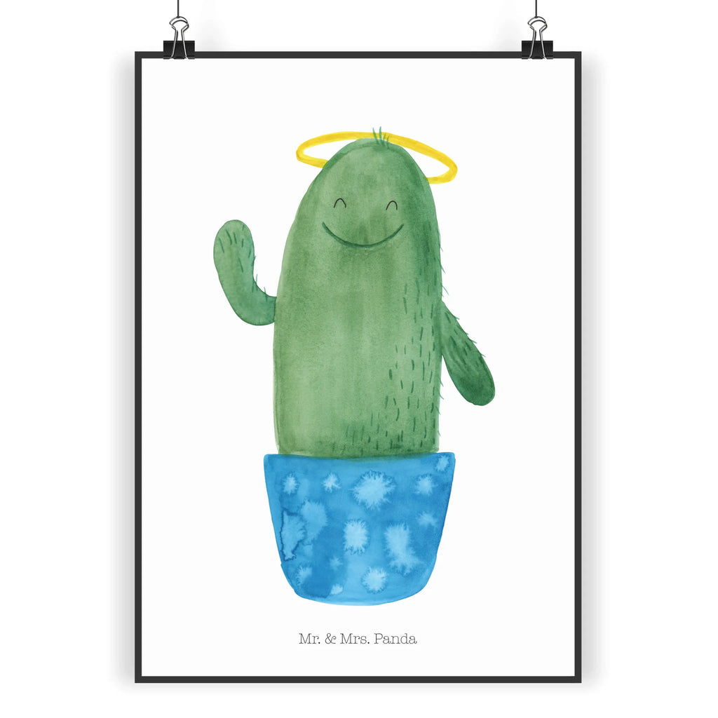 Plakat Kaktus Święty Designposter, wanddeko, grafikposter, Kunstdruck, kunstposter, kunstdruck poster, kunst für die wand, Bild, Wanddeko Bild, Plakat, Wandschmuck, Wanddekoration, Wandbild, drucke, Poster, wanddruck, Wandposter, wandkunst, Mr. & Mrs. Panda Poster, Bild für Wand, Deko Bild, Posterdruck, Kaktus, Kakteen, Bruder, Frech, Schwester, Freundin, Kind, Lustig, Eltern, Schwestern, Heiligenschein, Familie