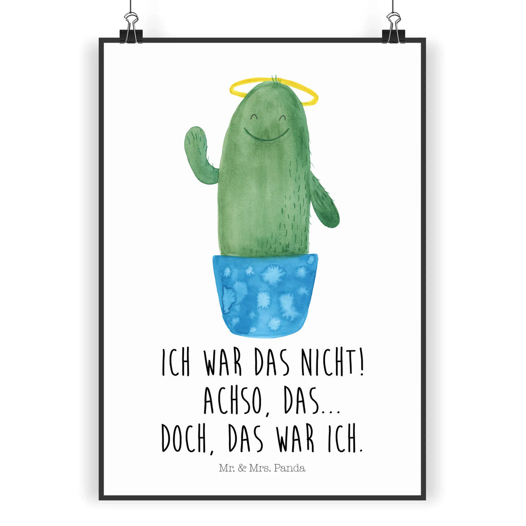 Plakat Kaktus Święty Designposter, wanddeko, grafikposter, Kunstdruck, kunstposter, kunstdruck poster, kunst für die wand, Bild, Wanddeko Bild, Plakat, Wandschmuck, Wanddekoration, Wandbild, drucke, Poster, wanddruck, Wandposter, wandkunst, Mr. & Mrs. Panda Poster, Bild für Wand, Deko Bild, Posterdruck, Kaktus, Kakteen, Bruder, Frech, Schwester, Freundin, Kind, Lustig, Eltern, Schwestern, Heiligenschein, Familie