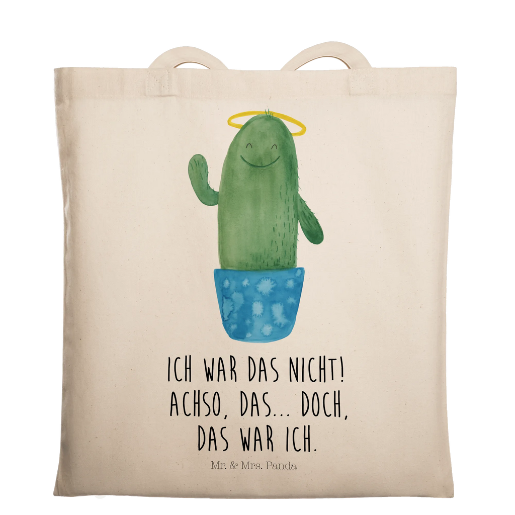 Tote bag cactus Holy cotton bag, jute bag, cloth bag, shopper, shopping bag, Carrier bag, shoulder bag, bag, pouch, cactus, cactuses, plants, cactus plant, small green cactus, family, girlfriend, brother, sister, parents, child, halo, sisters, cheeky, funny