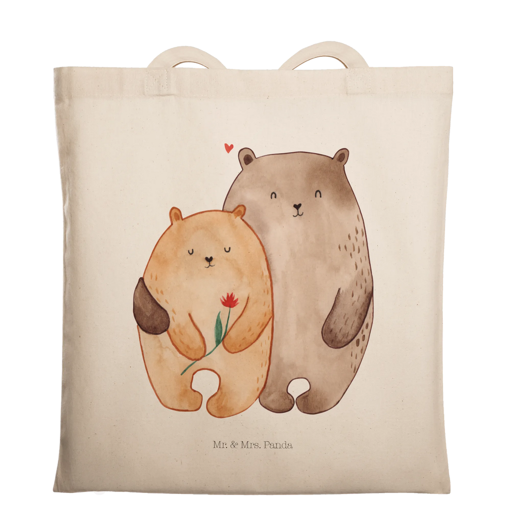 Tote bag Bears in love