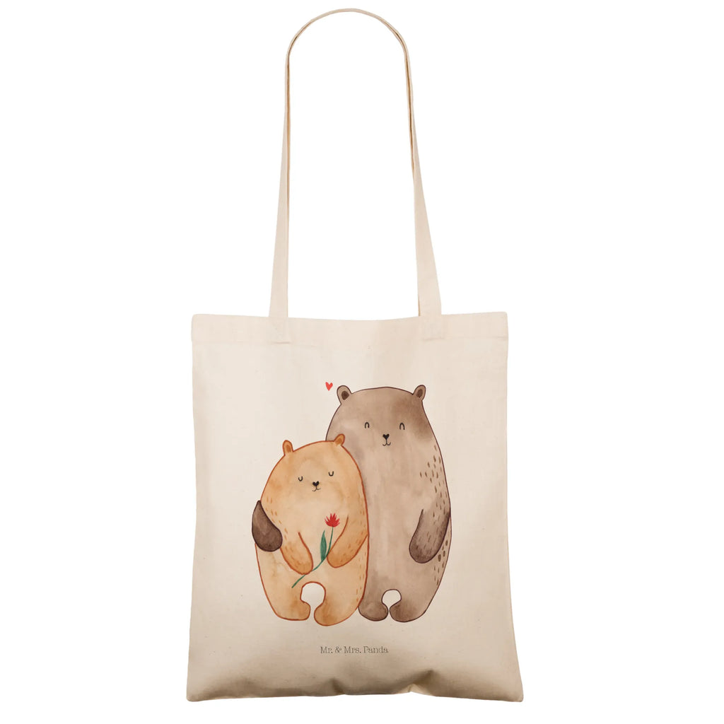Tote bag Bears in love