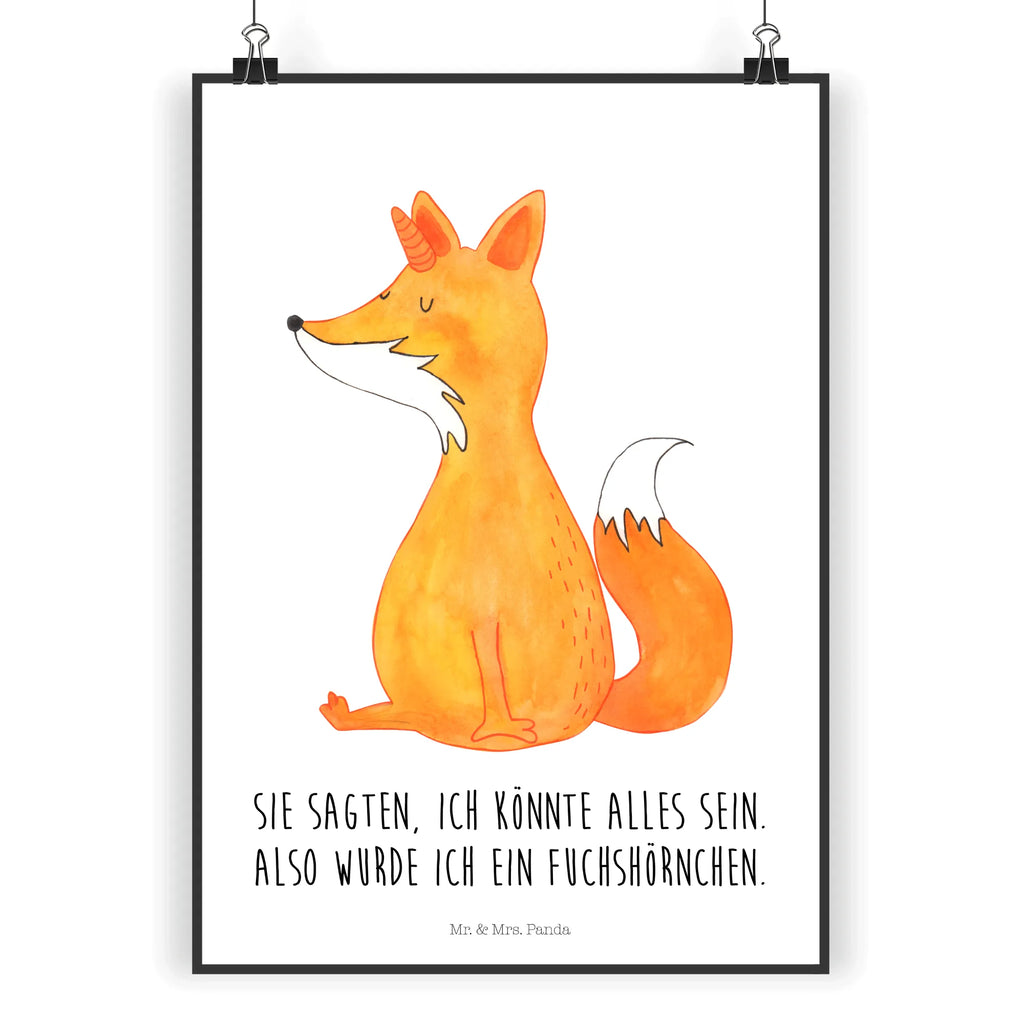 Poster unicorn Wish Kunstdruck, Bild, Raumdekoration, Mr. & Mrs. Panda Poster, Wanddekoration, Poster, Handgemaltes Poster, Küchenposter, Designposter, Wanddeko, Posterdruck, Wandposter, Kinderposter, Wanddeko Bild, Einhorn, Einhörner, Einhorn Deko, Unicorn, Fuchshörnchen, Foxycorn, Fuchshorn, Fuchs, Füchse, Unicorns