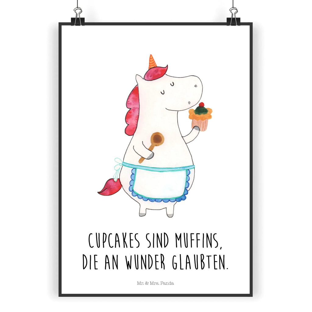 Plakat Jednorożec Kuchnia wanddeko, Kunstdruck, Posterdruck, wanddruck, grafikposter, kunstposter, Bild, Deko Bild, Plakat, Wandbild, Bild für Wand, wandkunst, drucke, Poster, Wanddekoration, kunstdruck poster, Wandposter, Designposter, Wanddeko Bild, Mr. & Mrs. Panda Poster, kunst für die wand, Wandschmuck, Einhorn Deko, Einhörner, Einhorn, Unicorn, Muffin, Träumer, Motivation, Torte, Koch, Kuchen, Träumen, Hobbykoch, Bäckerin, Backen
