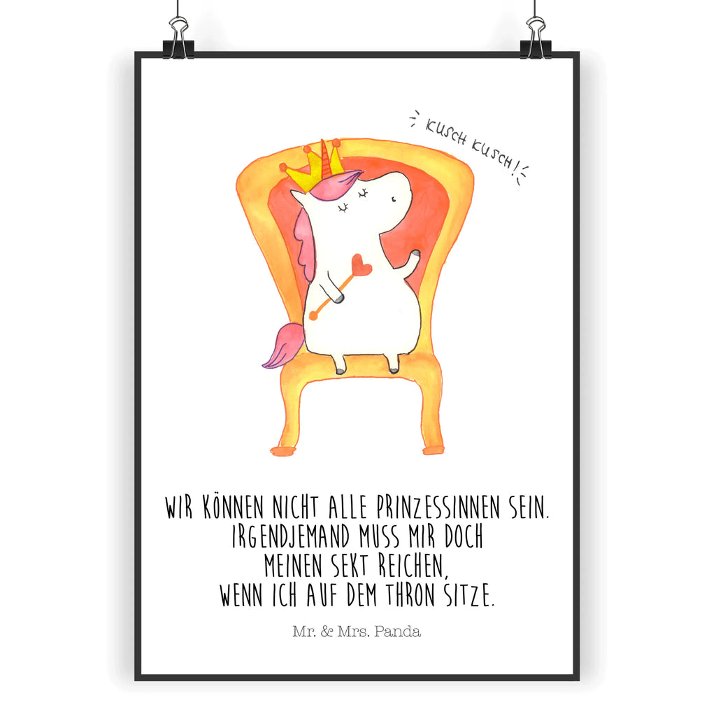 Plakat Jednorożec Księżniczka Mr. & Mrs. Panda Poster, Raumdekoration, Kunstdruck, Posterdruck, Wanddeko Bild, Wanddekoration, Handgemaltes Poster, Wanddeko, Designposter, Küchenposter, Wandposter, Poster, Bild, Kinderposter, Einhorn, Einhörner, Einhorn Deko, Unicorn, Monat, Geburtstagsgeschenk, Geschenk, Geburtstag, Prinzessin