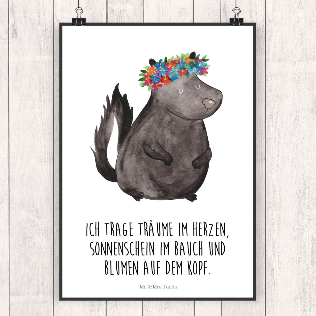 Poster skunk Girl kunstdruck poster, wanddeko, drucke, wanddruck, Wandposter, Posterdruck, kunst für die wand, Wanddeko Bild, Wandbild, Bild, wandkunst, Poster, Plakat, Bild für Wand, Wandschmuck, kunstposter, grafikposter, Deko Bild, Mr. & Mrs. Panda Poster, Wanddekoration, Designposter, Kunstdruck, Stinktier, Skunk, Wildtier, Stinker, Namaste, Stinki, Raubtier, Yoga