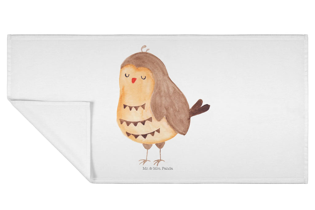 50 x 100 ręcznik sowa zadowolona Sowa